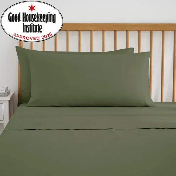 Pure Cotton Kingsize Pillowcase Pair 1