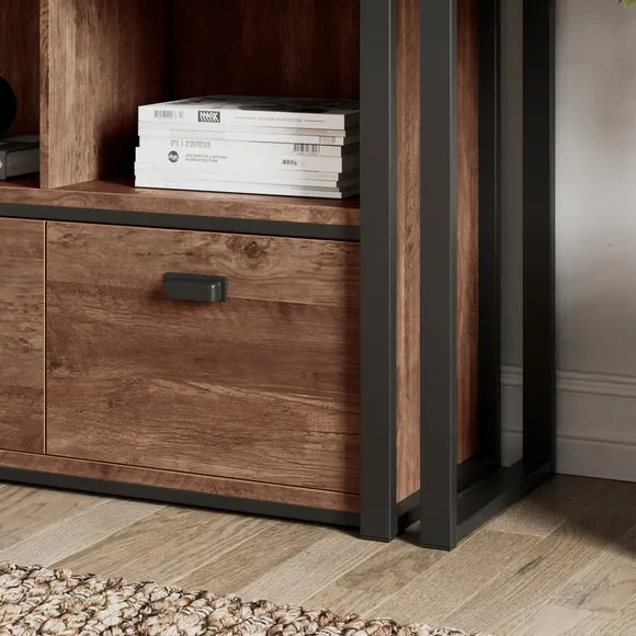 Fulton Pine Swivel Desk 3