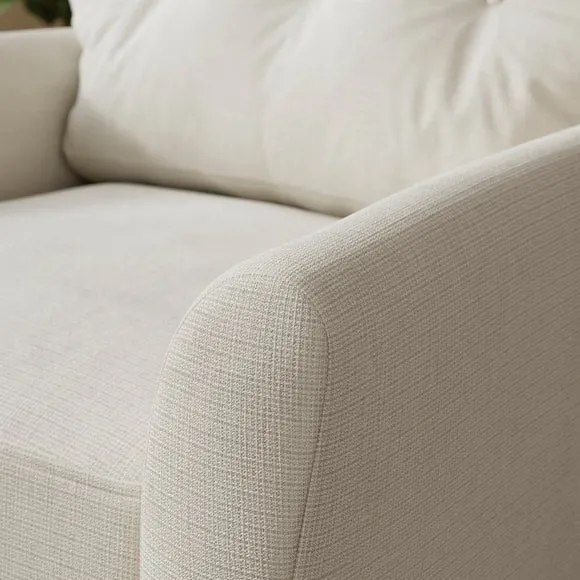 Sven Soft Texture Chenille Snuggle Chair 4