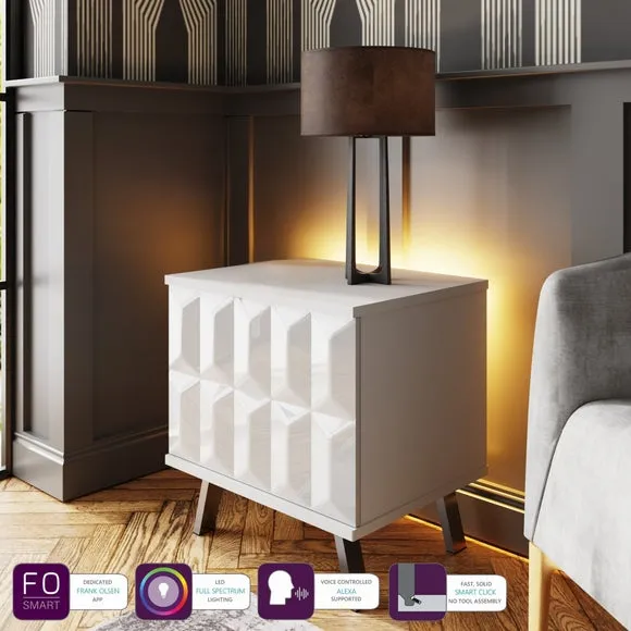 Elevate Smart LED 1 Door Lamp Table 2
