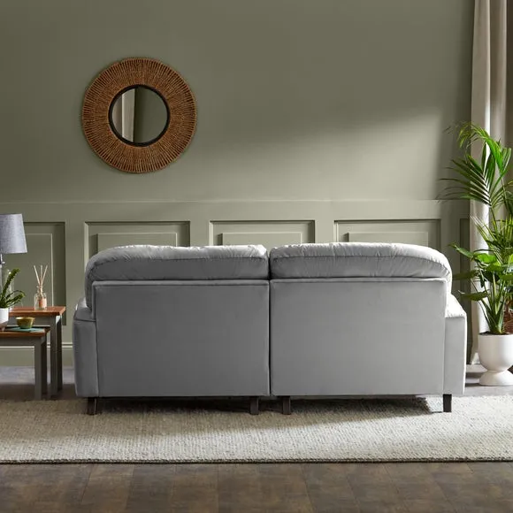 Martha Vintage Velvet Corner Chaise 4