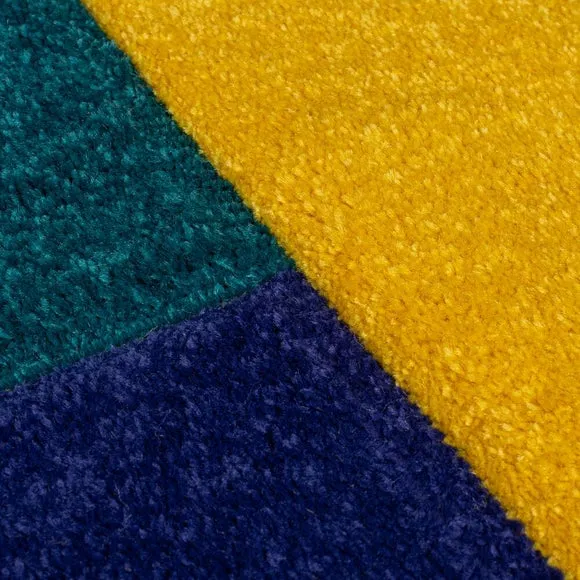 Mambo Patchwork Stripe Rug 2