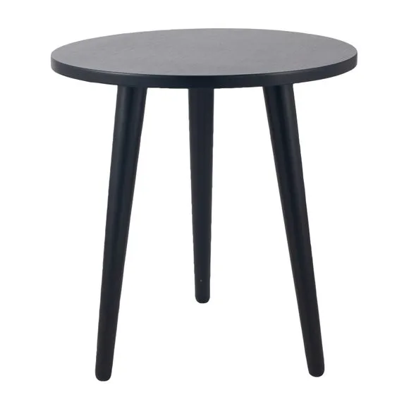 Pacific Chelmsford Side Table, Black Painted Pine 4