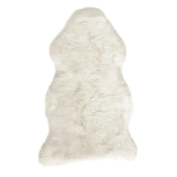 Single Pelt Sheepskin Rug 4