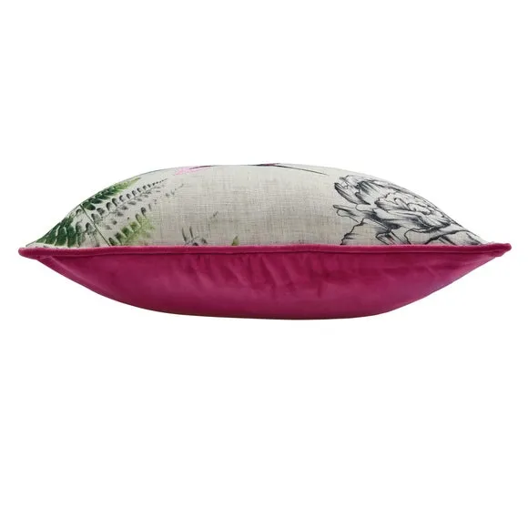 Hummingbird Pink Cushion 4