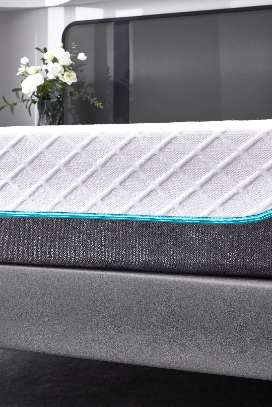 Ezysleep 24cm Astra Foam Hybrid Mattress - 5 Year Guarantee in White 5