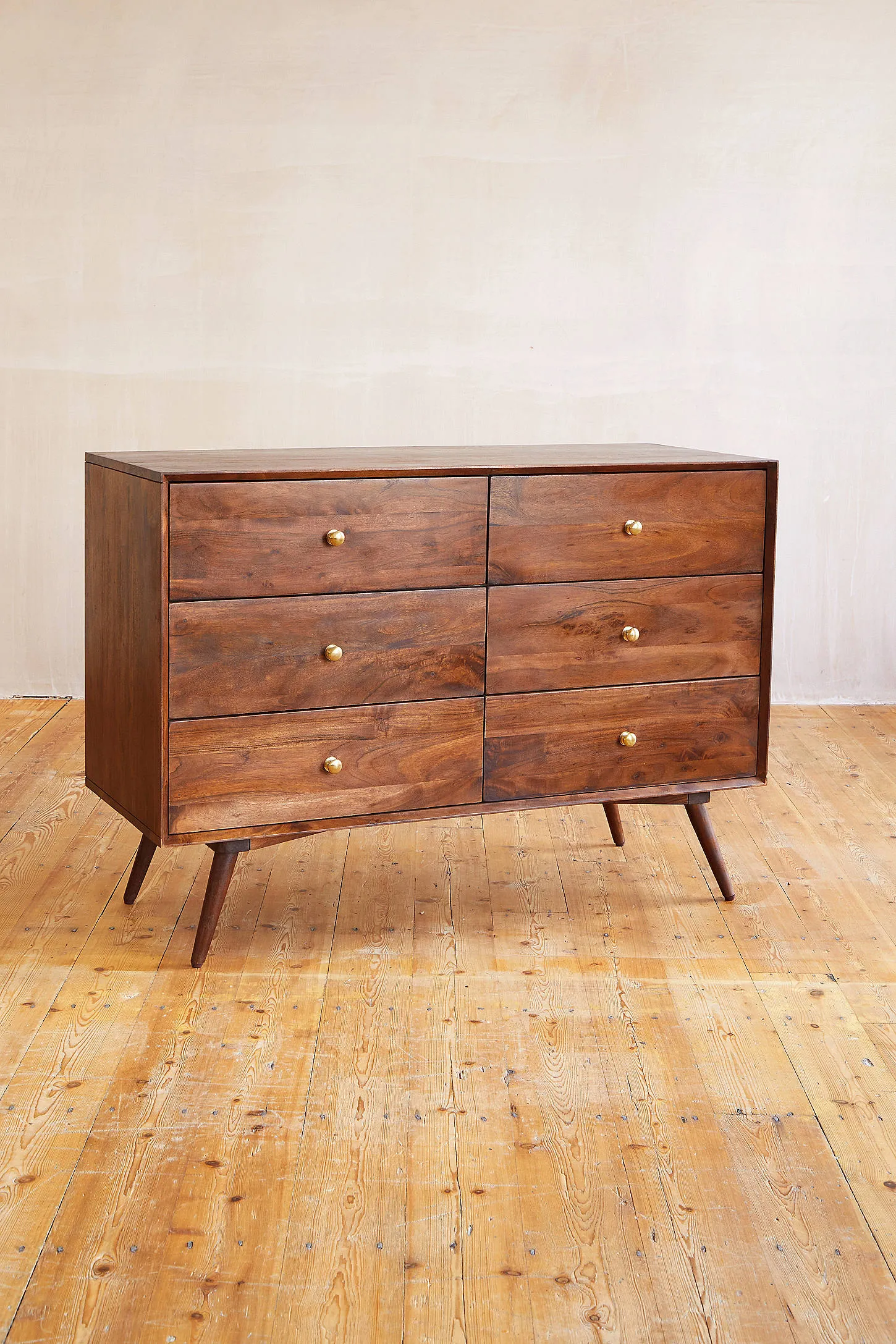 Cynthia 6-Drawer Dresser - Brown 5