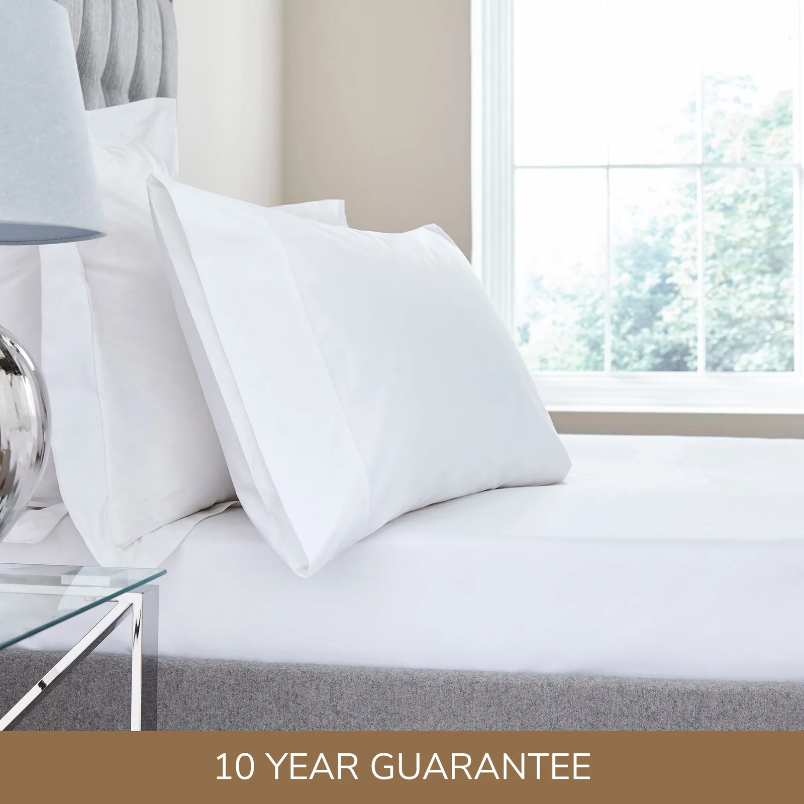 Dorma Crisp & Fresh 400 Thread Count Egyptian Cotton Percale Fitted Sheet