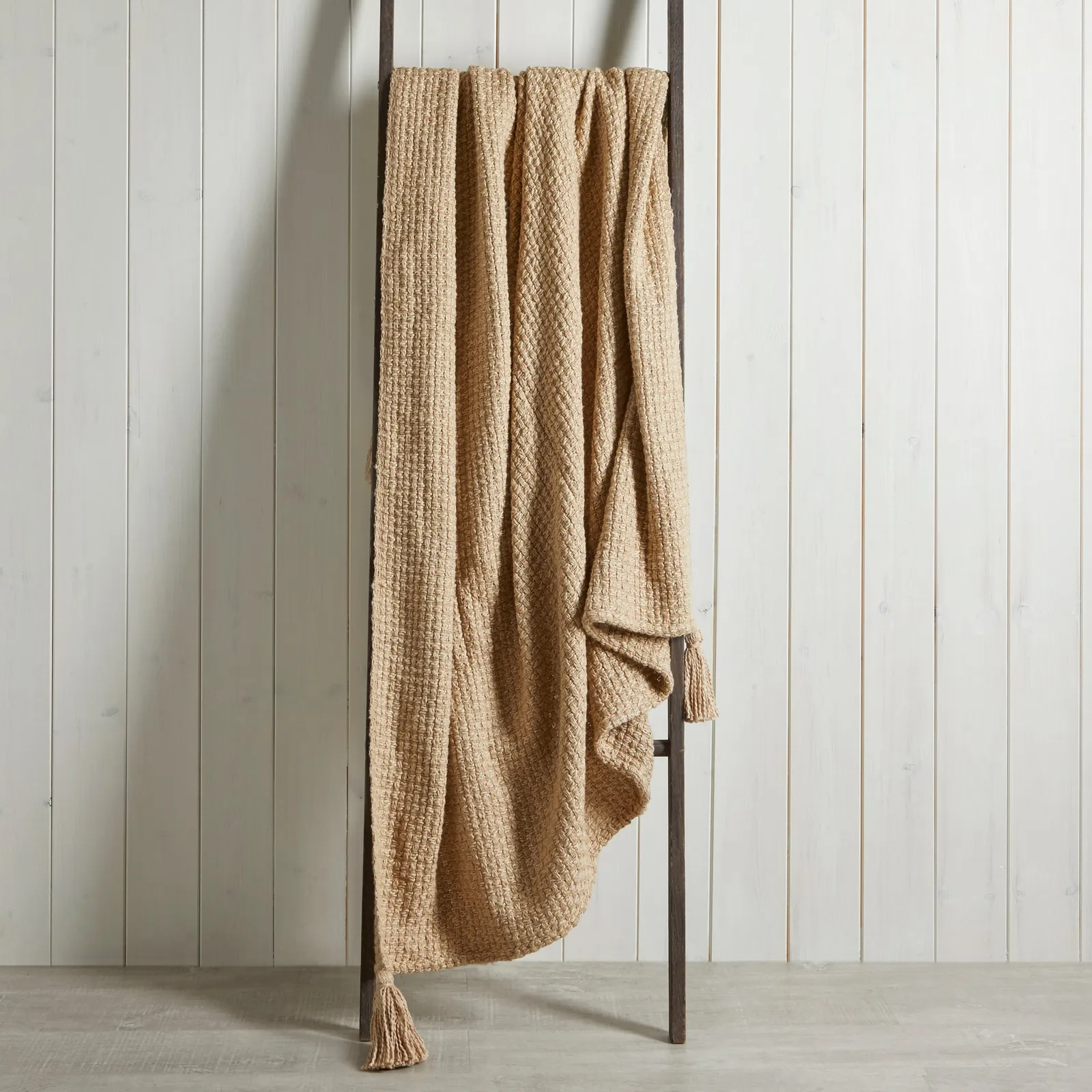 Ludlow Cotton 130cm x 180cm Throw Off White