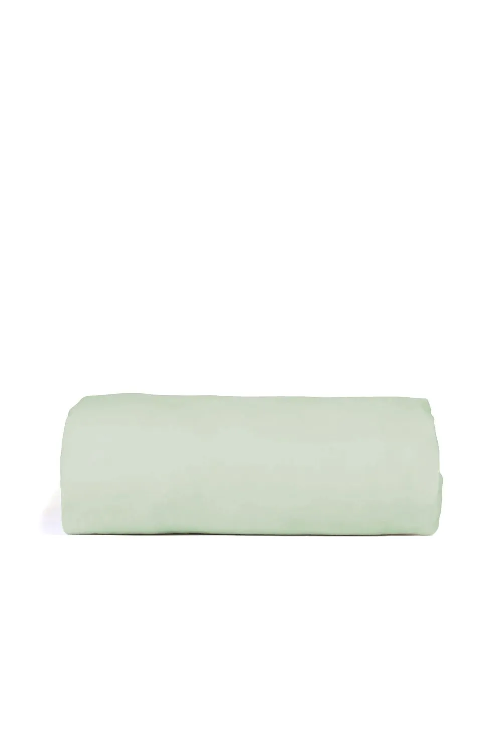 CHRISTY Pure Cotton Percale Fitted Sheets in Green 2