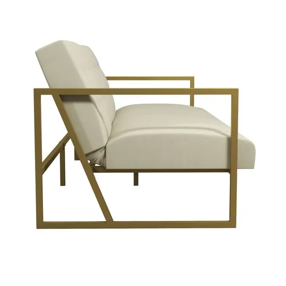Cosmo Living Lexington Velvet Double Futon 5