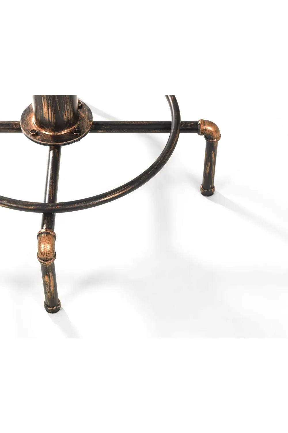 Julian Bowen Rockport Round 2-4 Seater Bar Table in Dark Brown 5