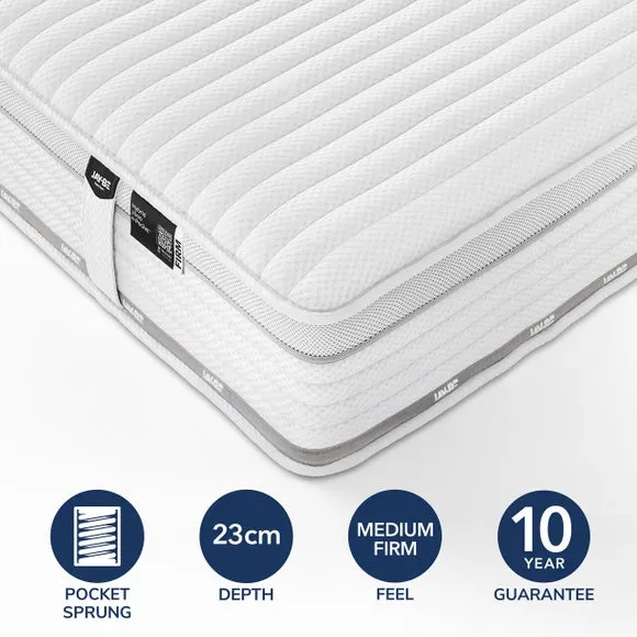 Jay-Be Firm 2000 Pocket Truecore Hybrid Mattress