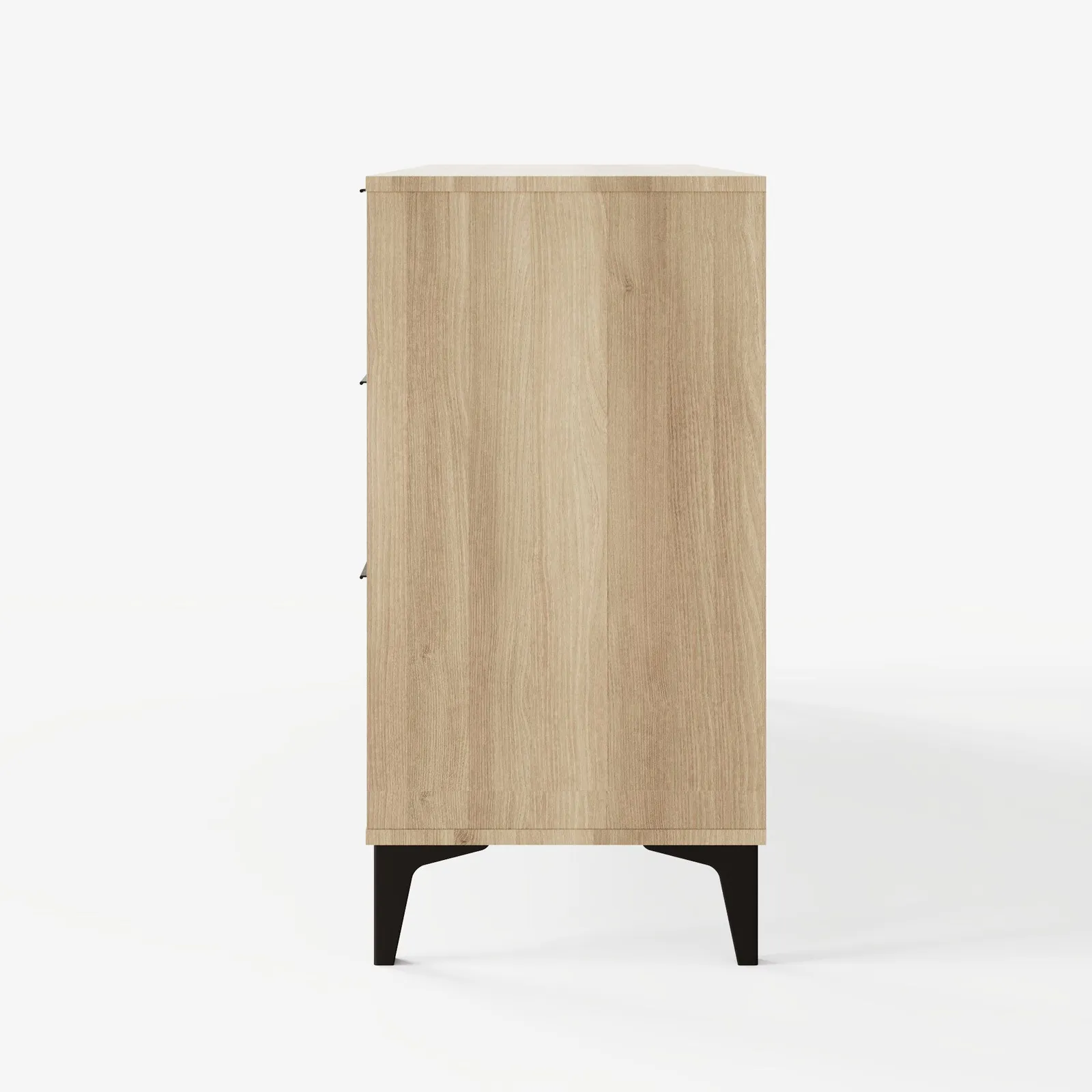 GFW Ezra 3+3 Drawer Chest of Drawers Oak in Light Oak 6