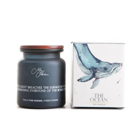 Meg Hawkins The Ocean Whale Soy Candle