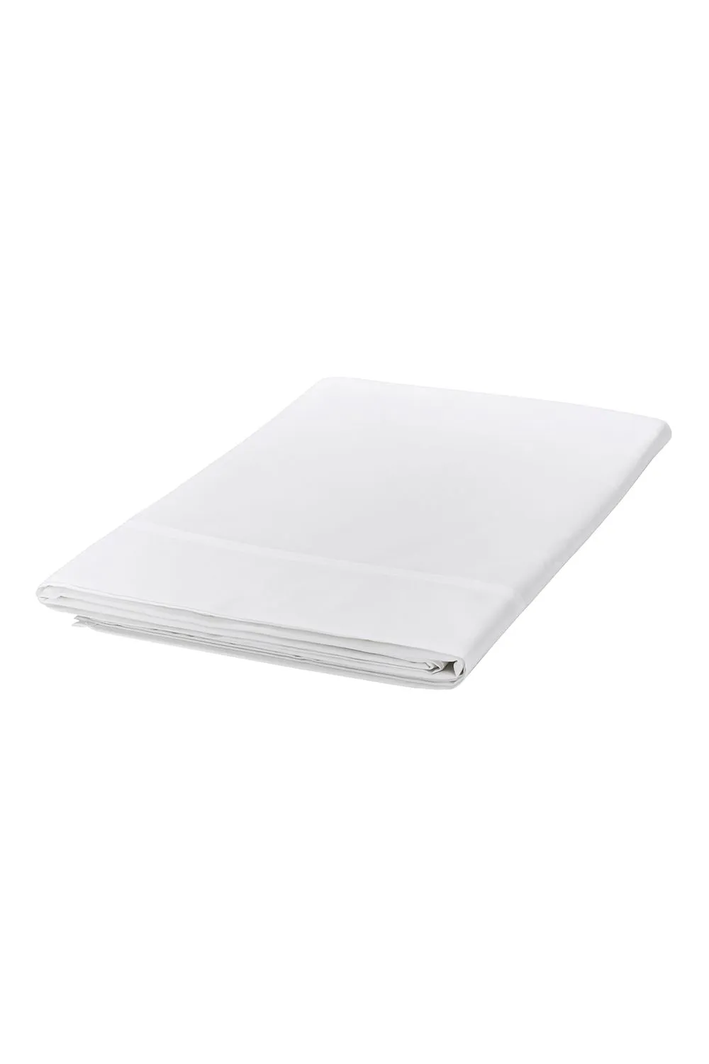 1951 'Luxury 300 Thread Count' Egyptian Cotton Flat Sheet in White 1