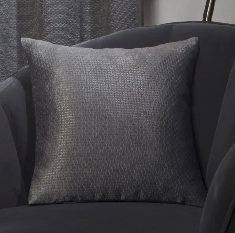 New Edge Blinds Metro Collection Cushion Cover in Grey