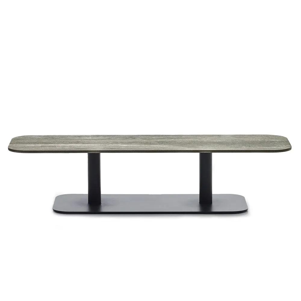 Vincent Sheppard Kodo Outdoor Coffee Table Fossil Grey 2