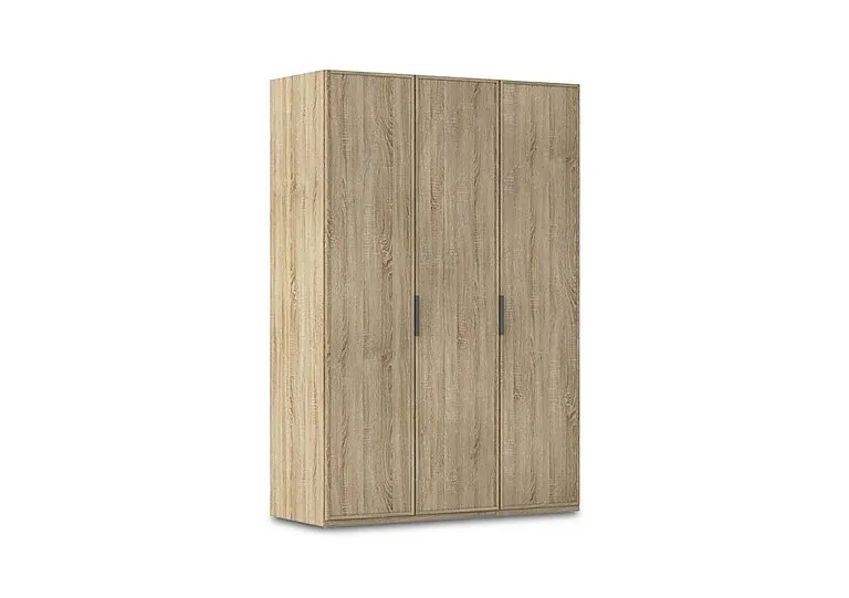 Cadre 151cm 3 Door Hinged Wardrobe - Sonoma Oak