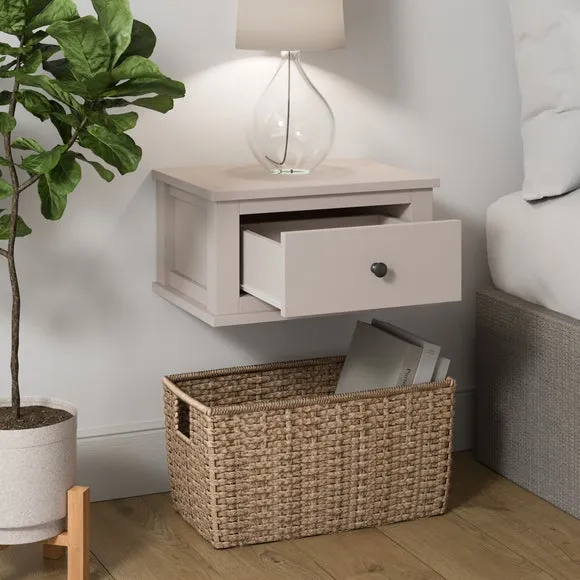 Lynton 1 Drawer Floating Bedside Table 2