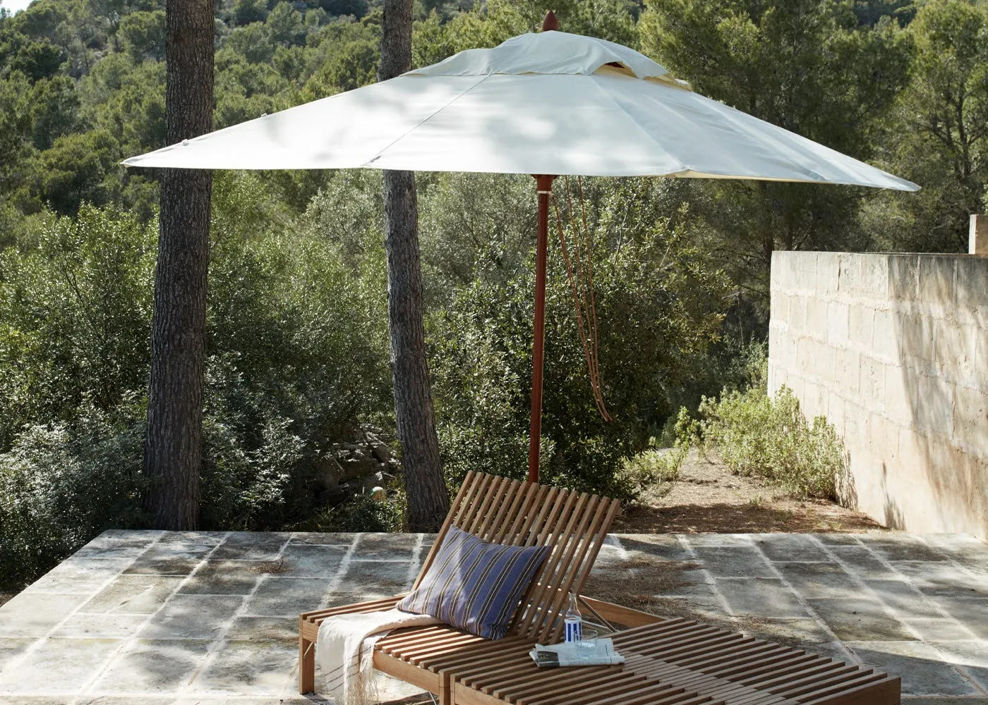 Fritz Hansen Messina Outdoor Umbrella 270x270cm 2