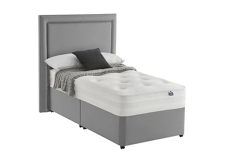 Mirapocket Serenity 1200 Divan Set with 2 Drawers - Single - Slate Grey