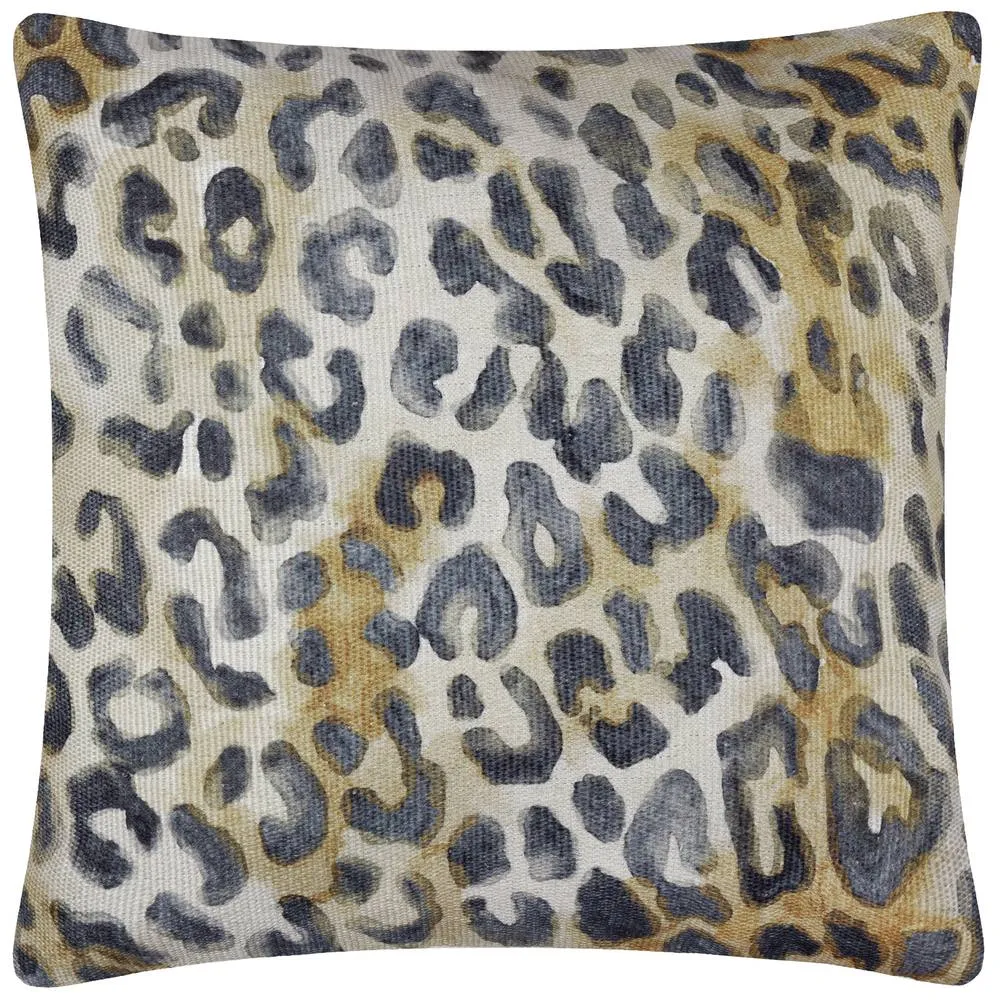 Paoletti Leopardis Leopard Woven Outdoor Cushion 2