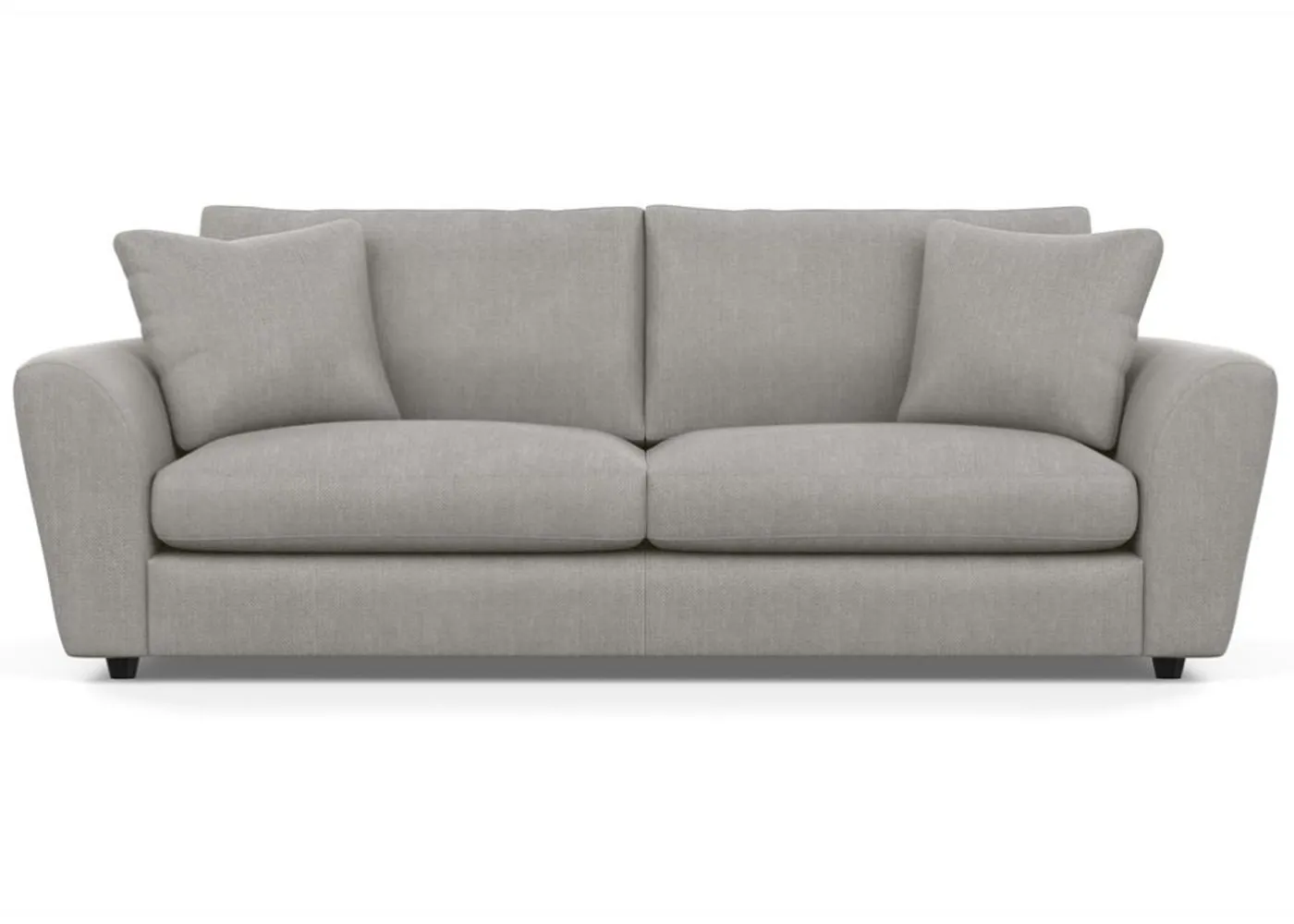 Heal's Snooze 5 Seater Sofa Cotton Grain Black Feet