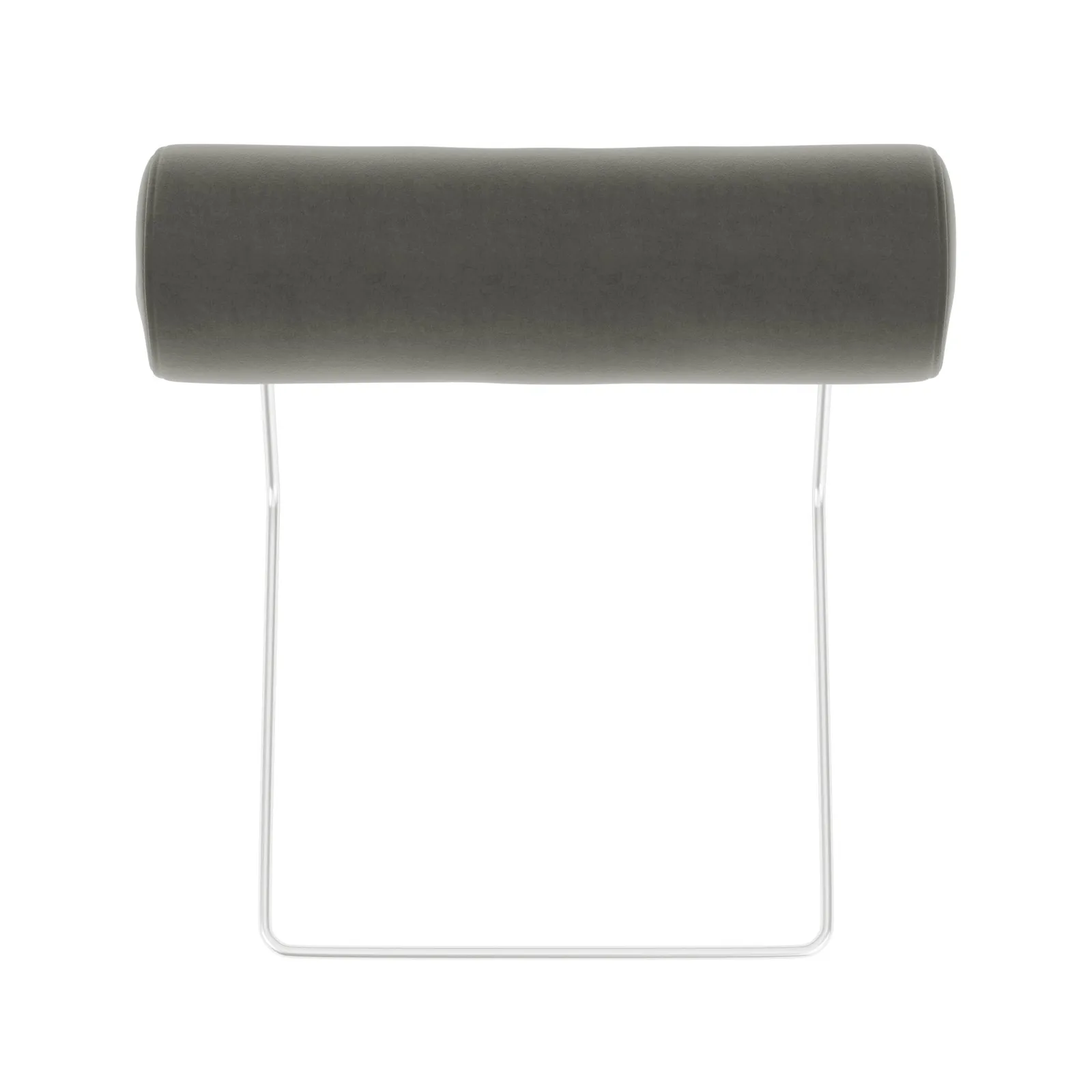 Zoe Velvet Headrest Grey