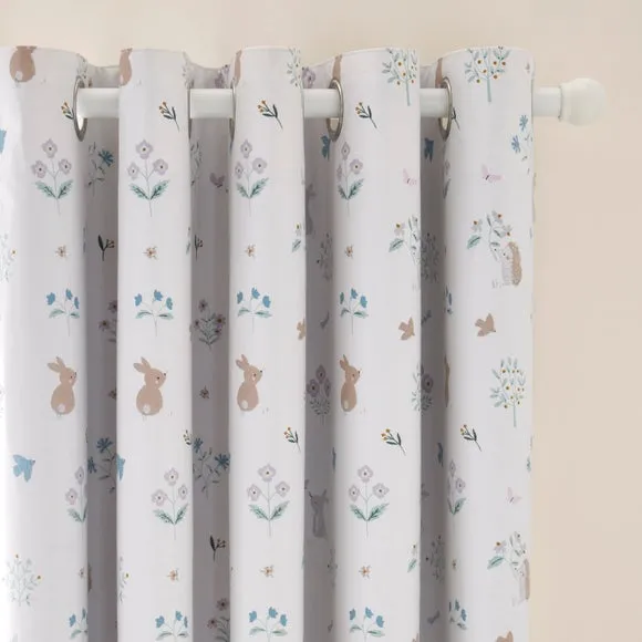 Soft Bunnies Blackout Eyelet Curtains