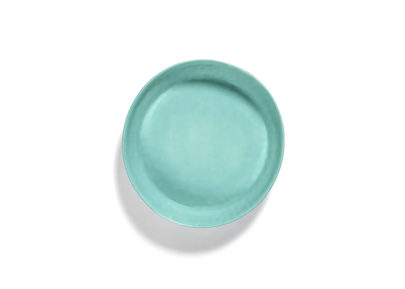 Serax Ottolenghi Feast Swirl Serving Plate Azure and Red Small