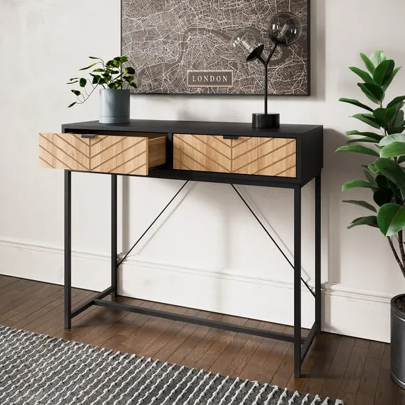 Nixon 2 Drawer Console Table 2