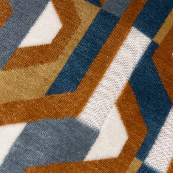 Furn. Metro Prism Velvet Square Cushion 2