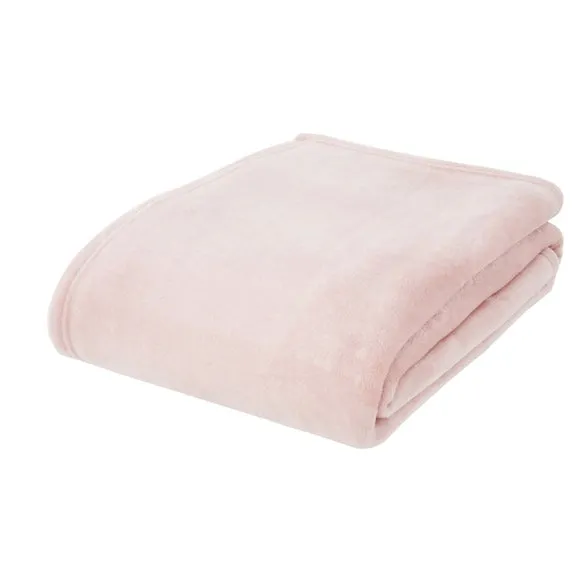 Catherine Lansfield Raschel Velvet Touch Throw Blanket 200cm x 240cm 4
