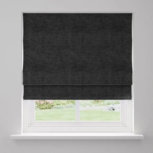 Genoa Chenille Easy Chain Blackout Roman Blind 2
