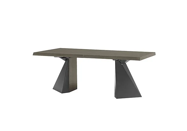 Palazzo Tent Base Extending Dining Table - 140-cm - Silver Birch