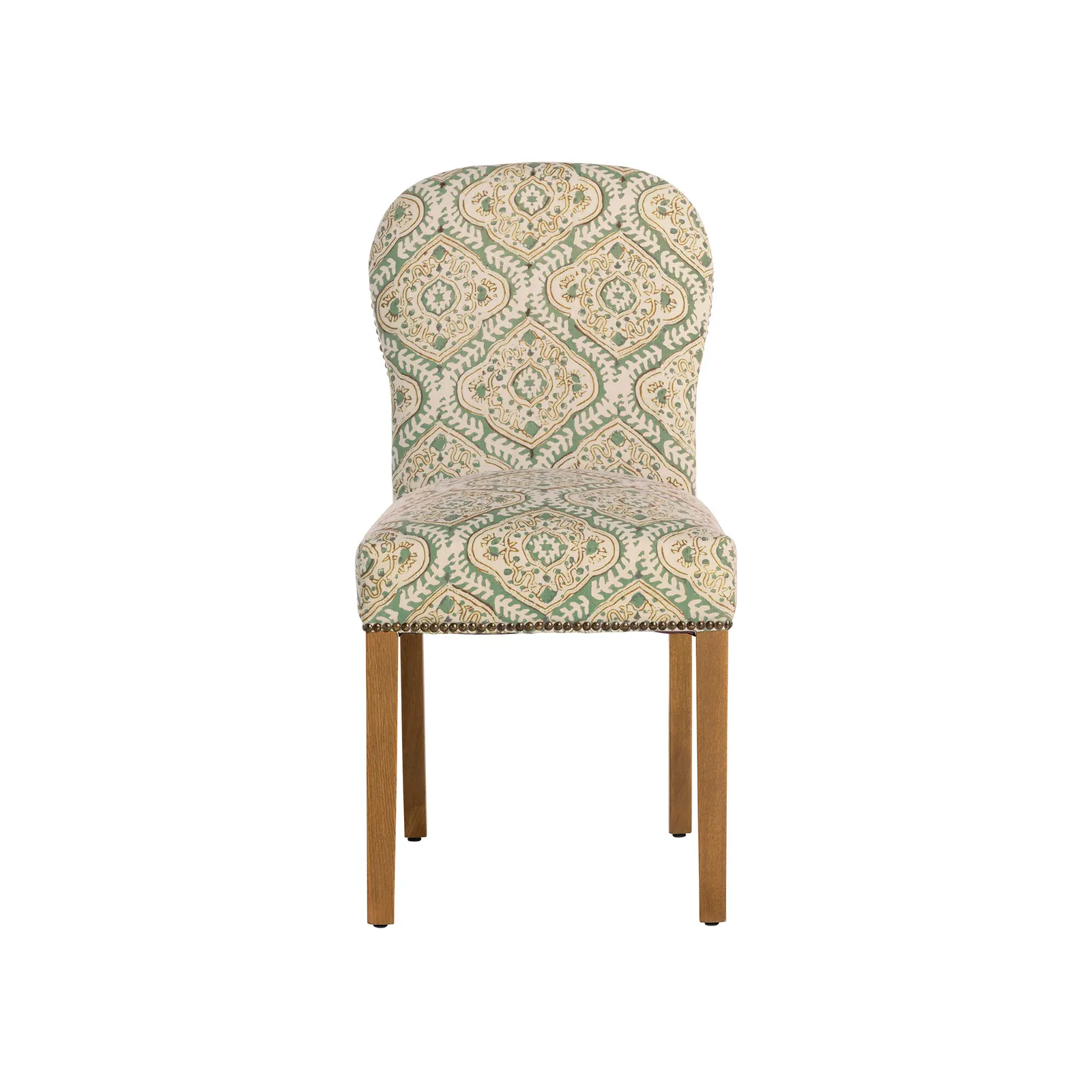 Gable X Linwood Dining Chair, Neutral Fabric | Barker & Stonehouse 3