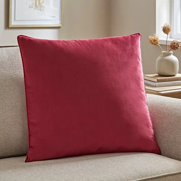 Recycled Velour Square Cushion Cover 1