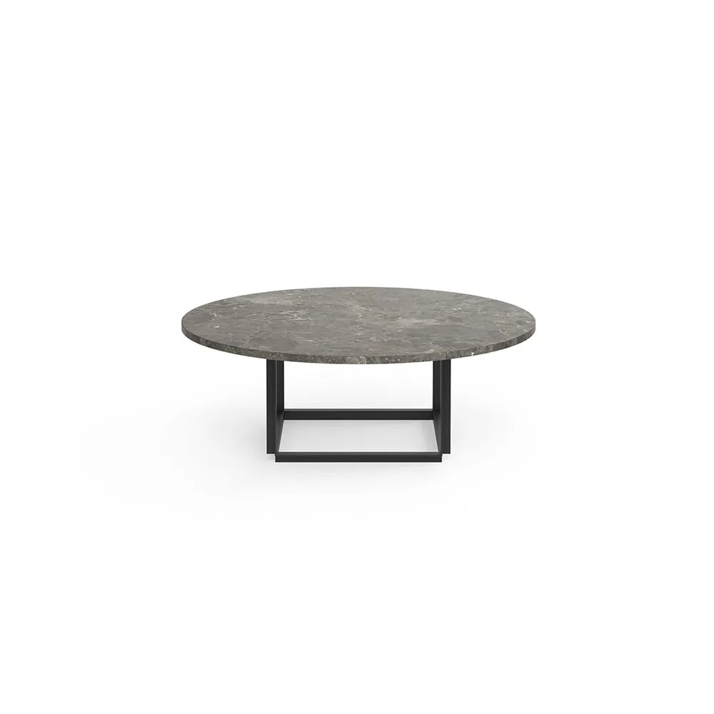 New Works Florence Coffee Table 90cm Gris Du Marais Black Frame 3