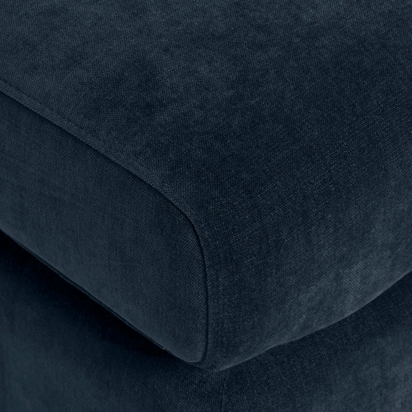 Montgomery Footstool, Navy Fabric | Barker & Stonehouse 3