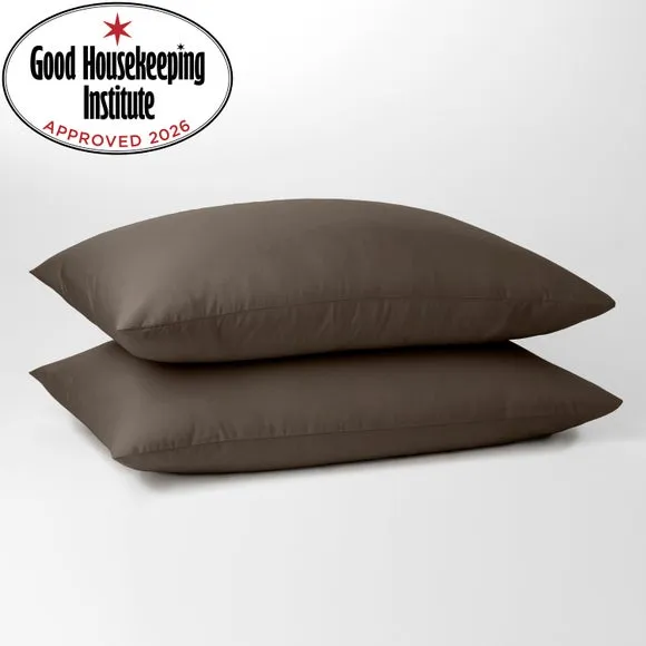 Pure Cotton Standard Pillowcase Pair