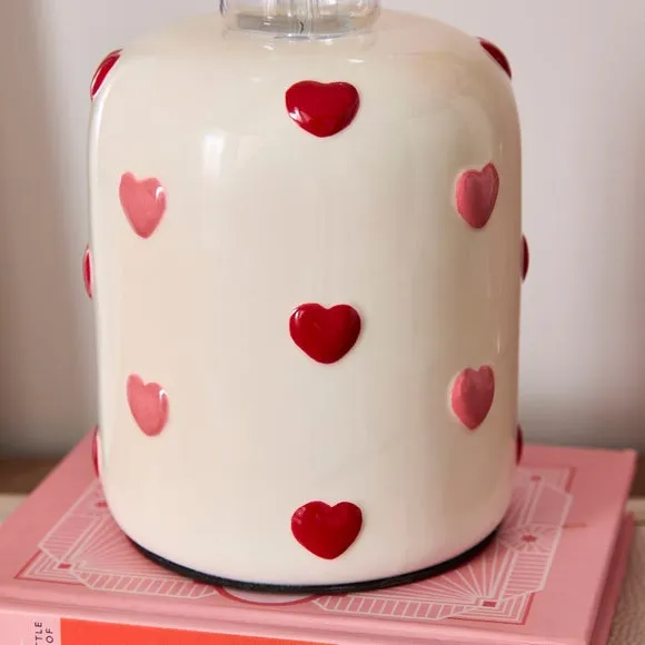 Hattie Heart Exposed LED Bulb Table Lamp 4