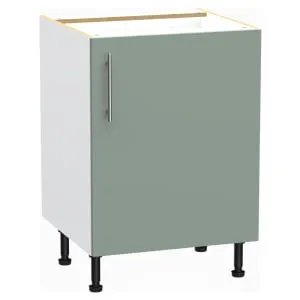 Wickes Orlando Reed Green Base Unit - 600mm