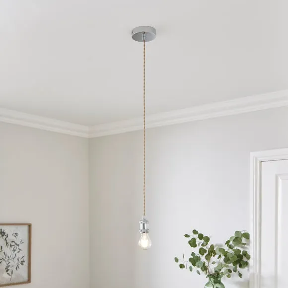 Charlie Industrial Adjustable Pendant Flex Ceiling Light Cable 1