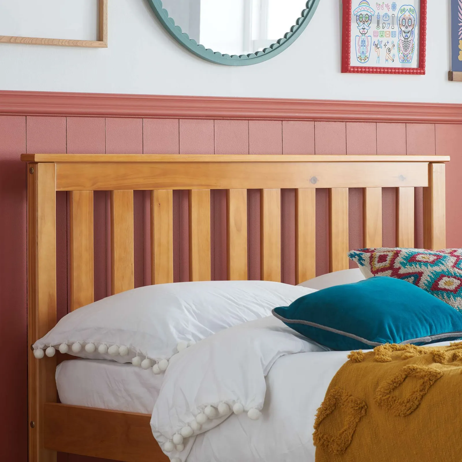 Birlea Denver Bed in Natural 2