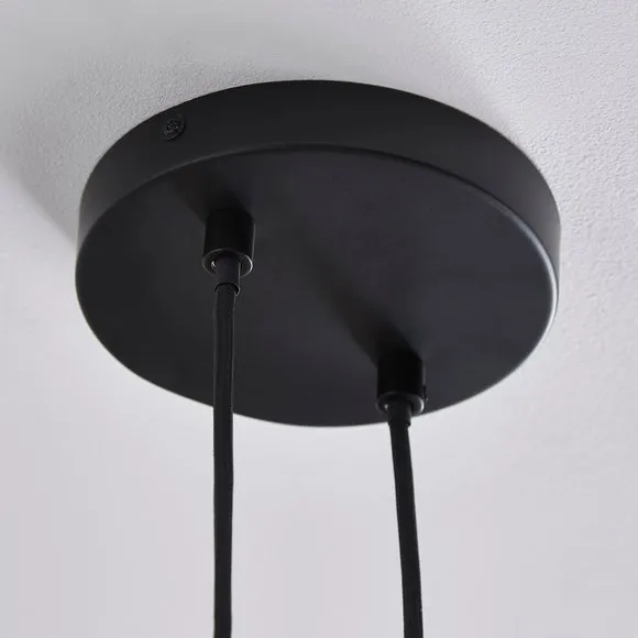 Morgan Industrial 3 Light Adjustable Diner Ceiling Light 4