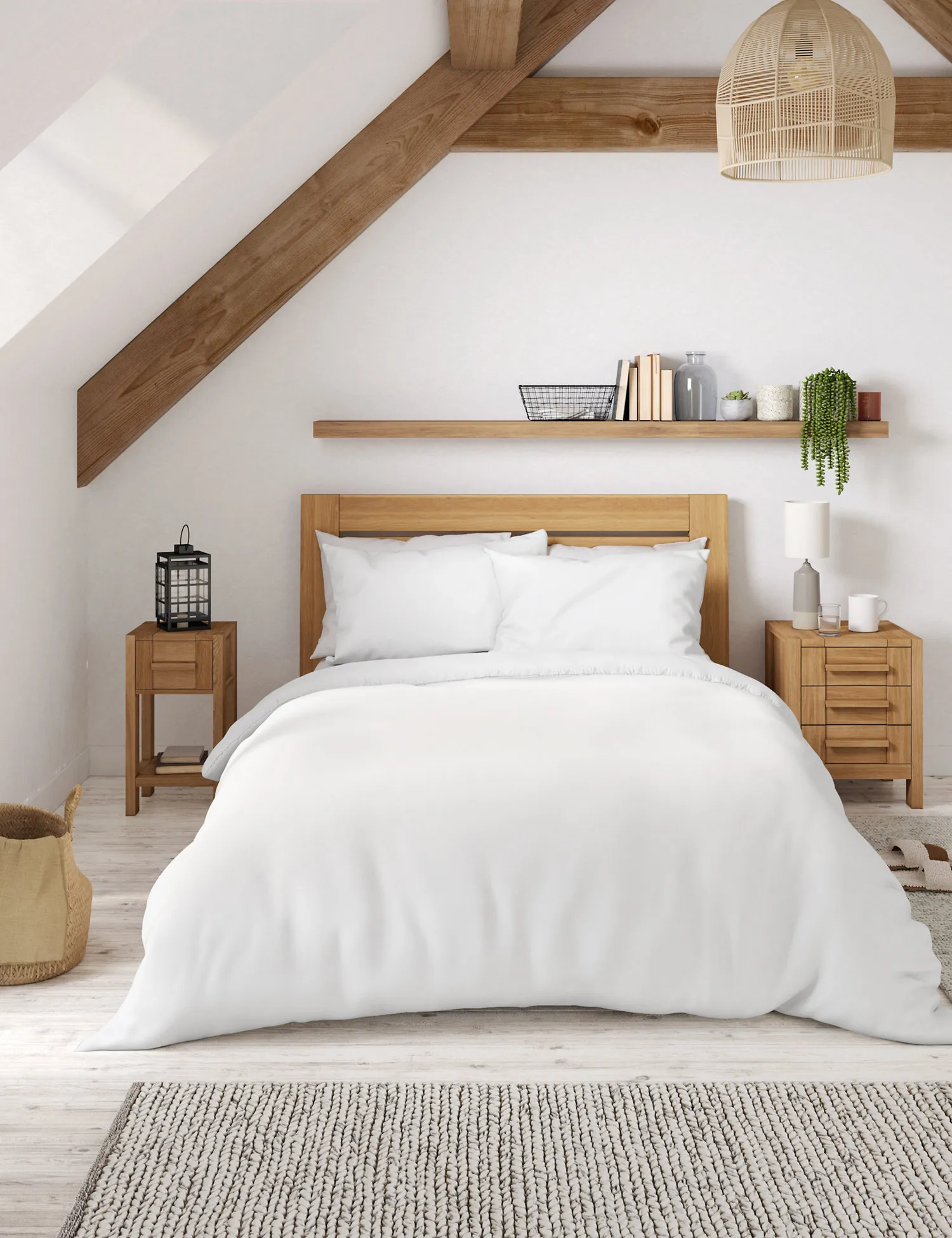M&S Pure Cotton 300 Thread Count Duvet Cover