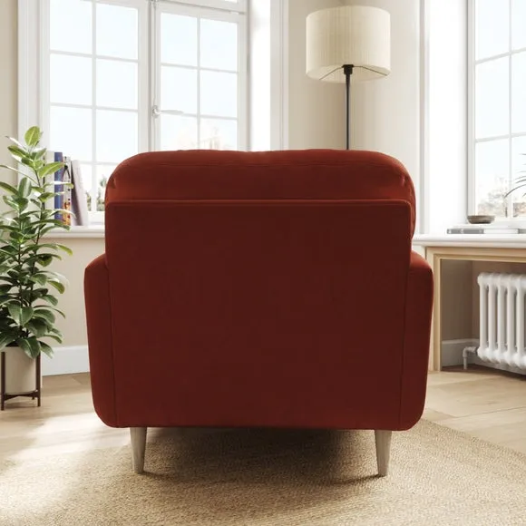 Sven Opulent Velvet Snuggle Chair 3