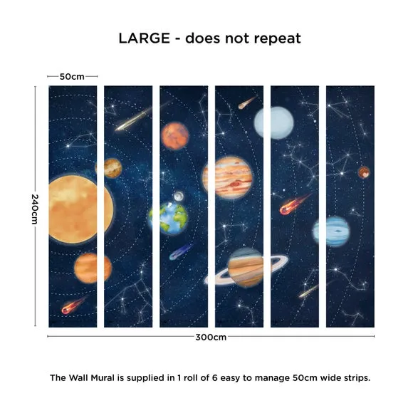 Solar System Mural 4