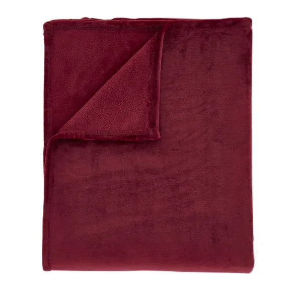 Catherine Lansfield Raschel Velvet Touch Throw Blanket 200cm x 240cm 4